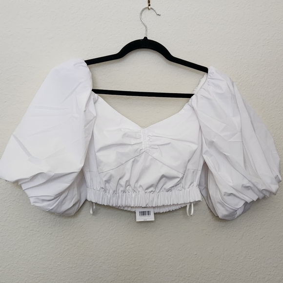 Jason Wu Cropped Sweetheart Top - Picture 3 of 12